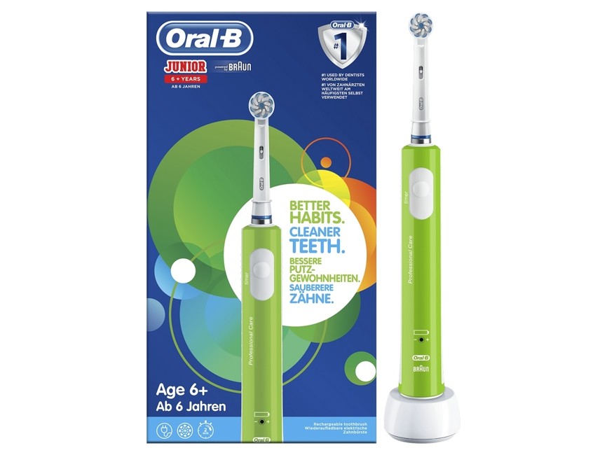 Oral-B - Junior Green - Elektrisk Tandbørste