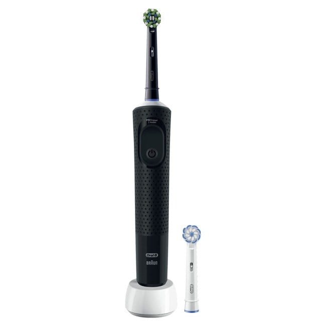 Oral-B - Vitality Pro CA HBOX Sort Elektrisk Tandbørste + Ekstra Refill