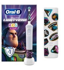 Oral-B - Vitality100 Kids Lightyear - Elektrisk Tandbørste + Rejseetui
