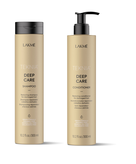 Lakmé - Teknia Deep Care Shampoo 300 ml + Teknia Deep Care Conditioner 300 ml