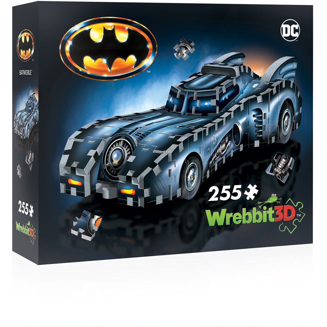 Wrebbit 3D Puslespil - DC Comics - Batmobile