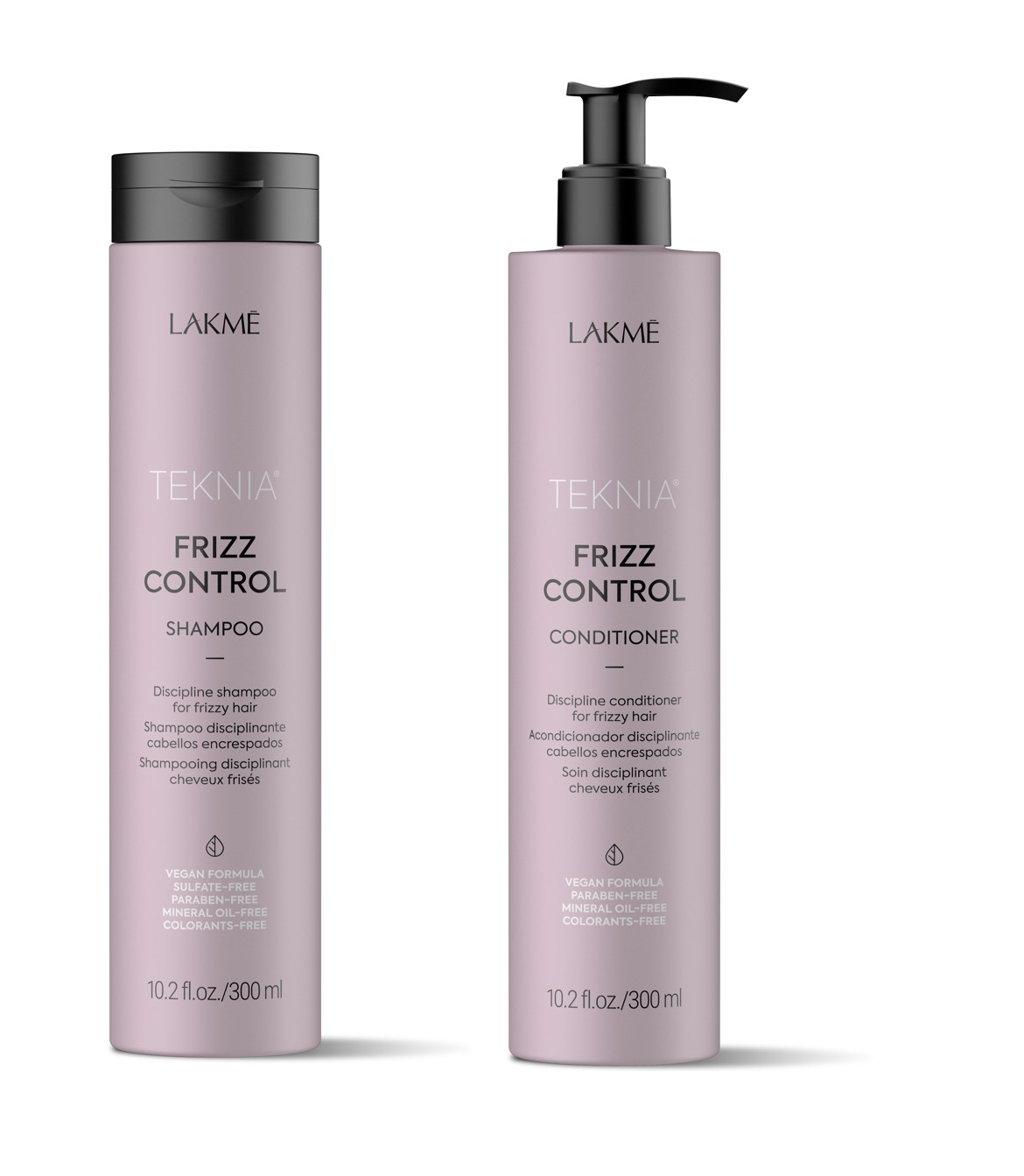 Lakmé - Teknia Frizz Control Shampoo 300 ml + Teknia Frizz Control Conditioner 300 ml - Skjønnhet