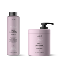 Lakmé - Teknia Frizz Control Shampoo 1000 ml + Teknia Frizz Control Treatment 1000 ml
