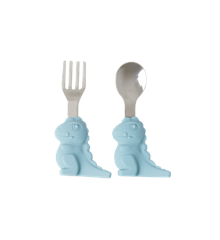 Rice - Stainless Steel Kids Cutlery Blue