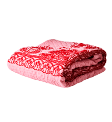 Rice - Cotton Quilt Bedspread Pink