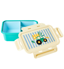 Rice - Lunchbox with 3 Inserts  Blue Farm Print