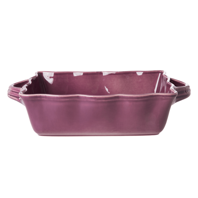 Rice - Stoneware Oven Dish Purple