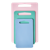 Rice - Plastic Chopping Boards in 3 Set - Pink, Green and Gendarme Blue thumbnail-1