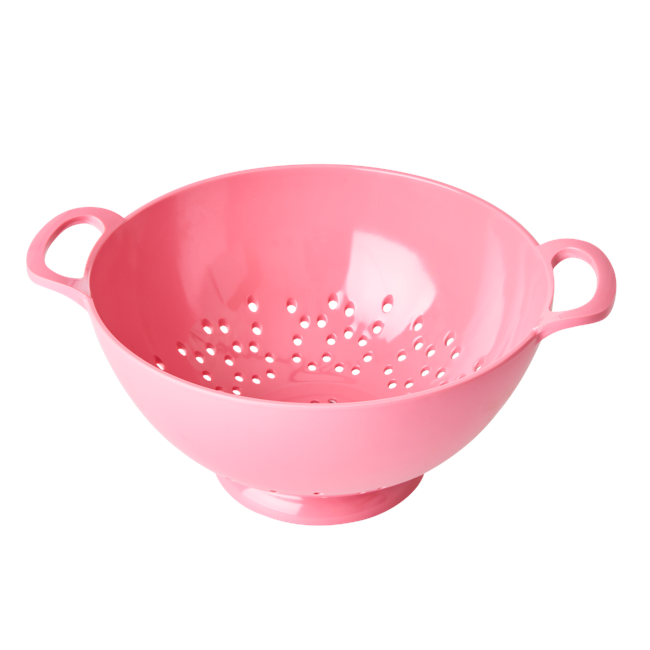 Rice - Melamine Colander Medium in pink