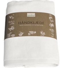 omhu - Frotté/Velour Towel 50x100 cm - White (450100099)