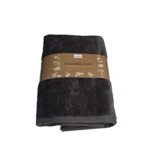 omhu - Velour Håndklæde 70x140 cm - Mørkegrå
