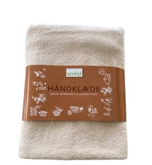 omhu - Velour Håndklæde 70x140 cm - Sand