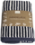 omhu - Striped Velour Organic Cotton Towels 50x100 cm - Navy thumbnail-1