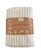 omhu - Striped Velour Organic Cotton Towels 50x100 cm - Sand thumbnail-1
