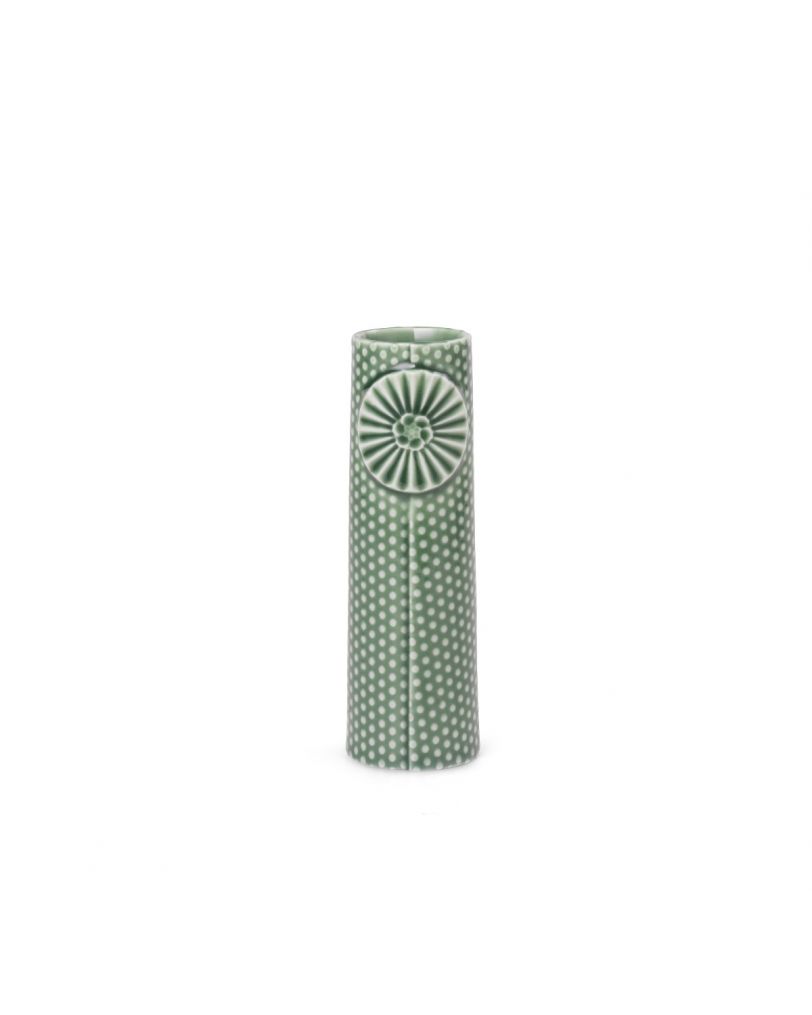 Dottir - Pipanella Vase Dot Mini 12,5 cm - Green (11165) - Hjemme og kjøkken