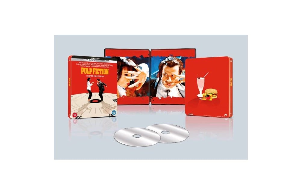 Pulp Fiction Steelbook 4K Ultra HD + Blu-Ray