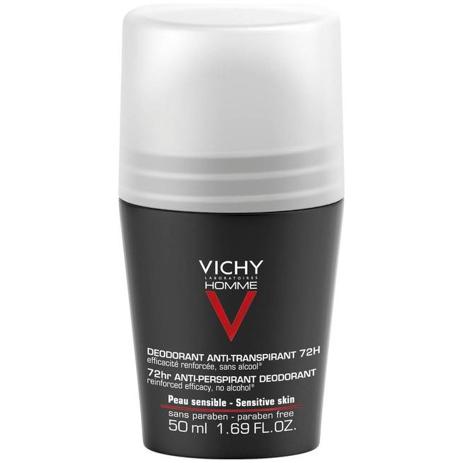 Vichy - Homme Antiperspirant Deo Roll-on 72h 50 ml