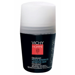 Vichy - Homme Deo Roll On Sensitive Skin 48h 50 ml