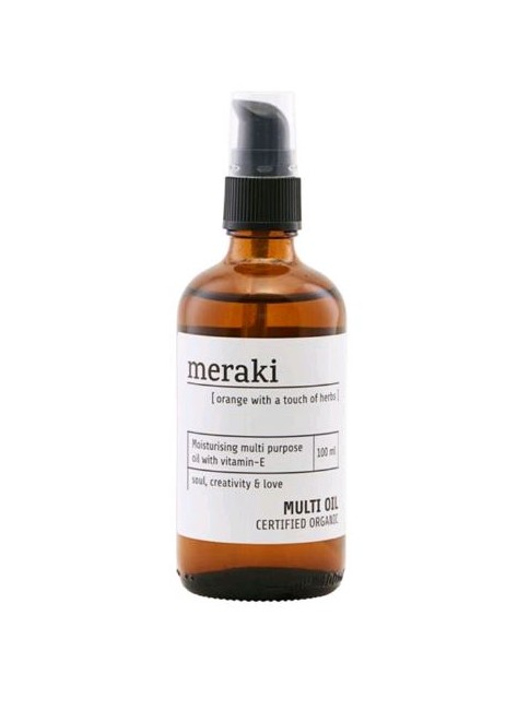Meraki - Multi Olie 100 ml - Orange & herbs