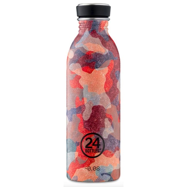 24 Bottles - Urban Bottle 0,5 L - Camo Coral (24B98)