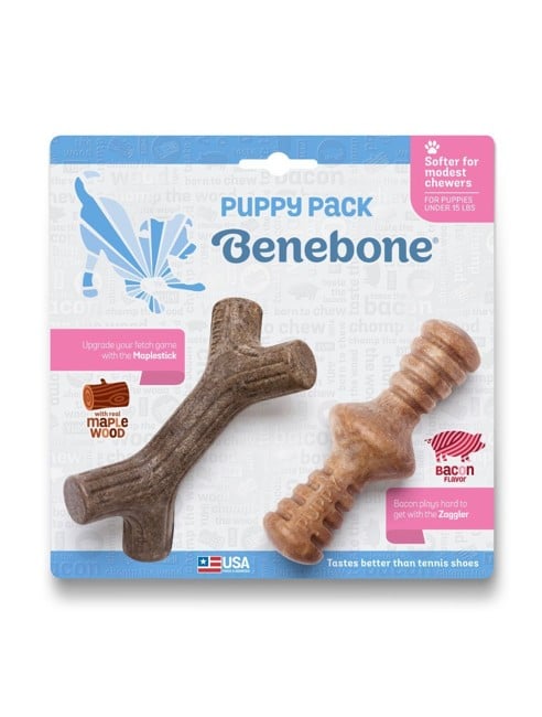 Benebone - Puppy 2-Pack (Maplestick & Zaggler) - (854111004705)