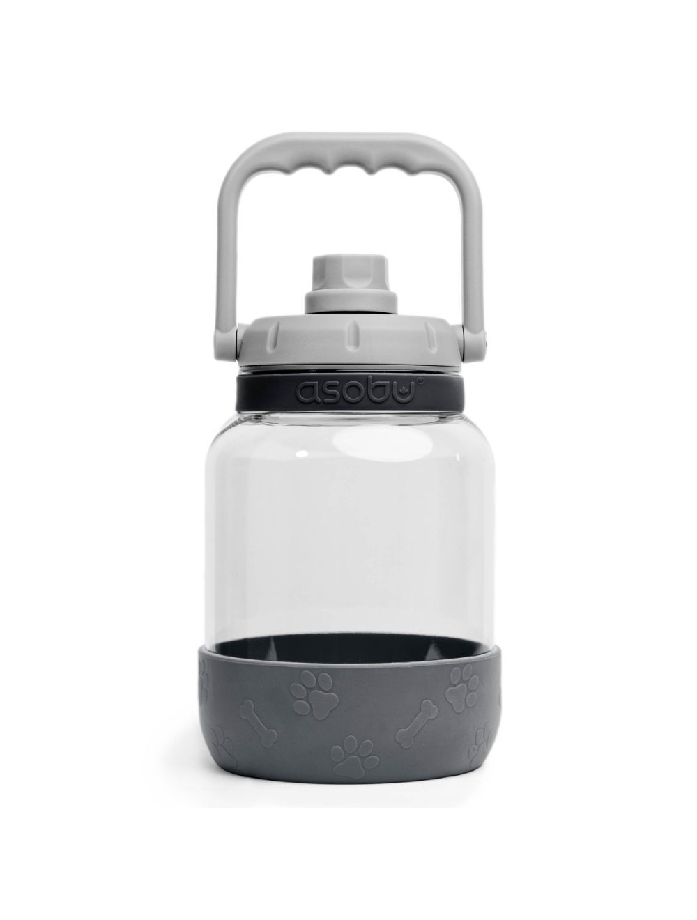 Asobu - The Barkely Bowl Bottle 1500ml - Grey - (84259104828) - Kjæledyr og utstyr