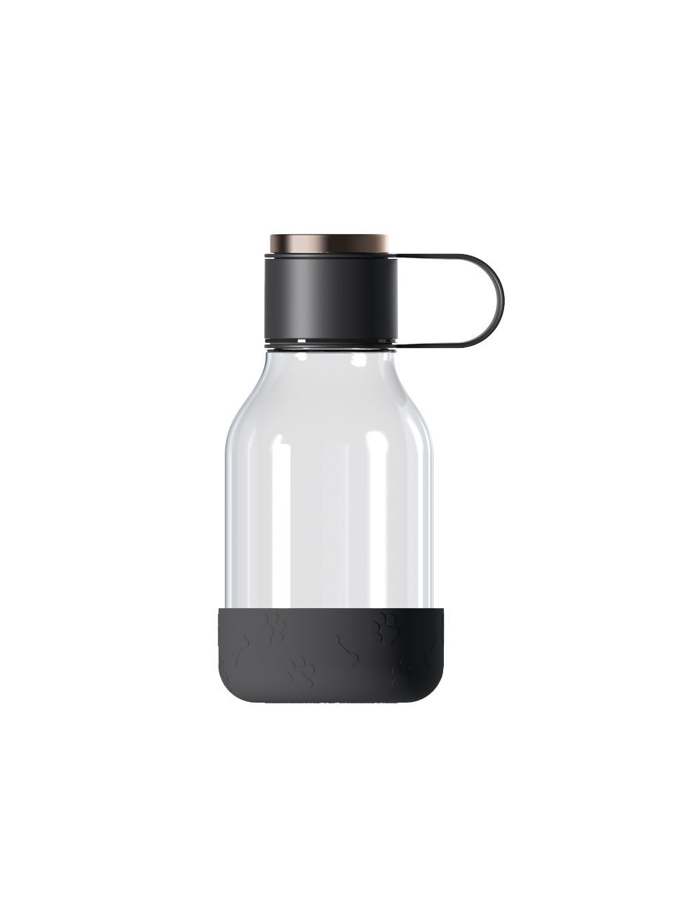 Asobu - Tritan Bowl Bottle 1,5L - Black - (84259103967) - Kjæledyr og utstyr