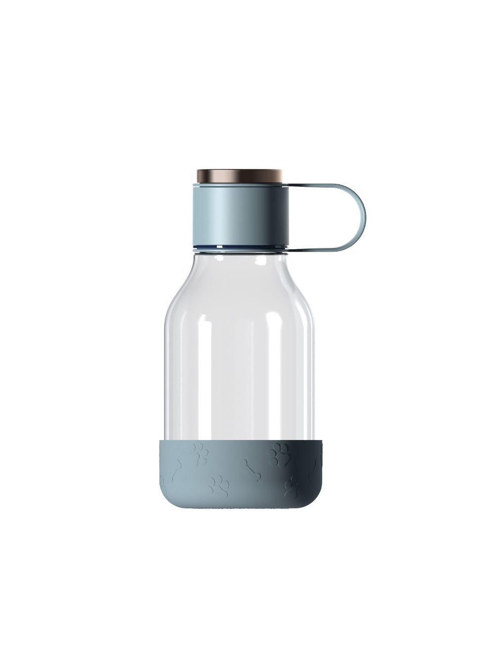 Asobu - Tritan Bowl Bottle - Blue - (84259103969) - Kjæledyr og utstyr
