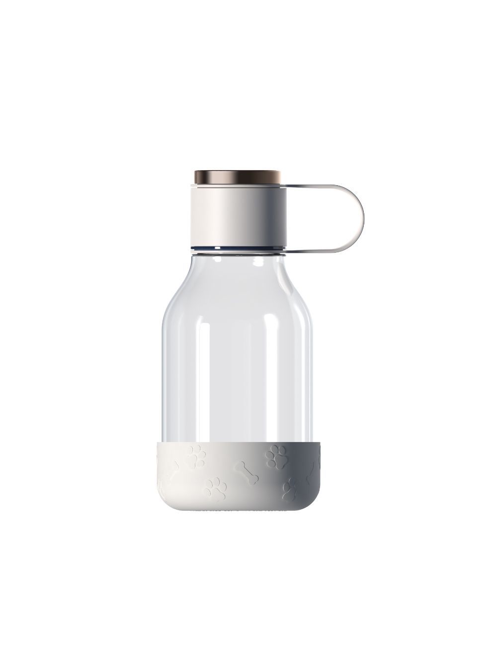 Asobu - Tritan Bowl Bottle 1,5L - white - (84259103970) - Kjæledyr og utstyr