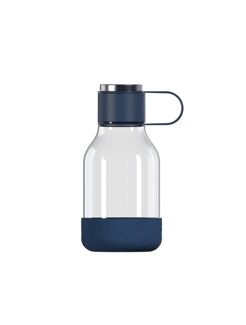 Asobu - Tritan Vandflaske med skål - Mørkeblå