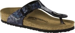 Birkenstock - GIZEH Børn Birko-Flor Smal - Hologram Black