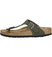 Birkenstock - GIZEH Børn Birko-Flor Smal - Green Nubuck