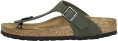 Birkenstock - GIZEH Børn Birko-Flor Smal - Green Nubuck