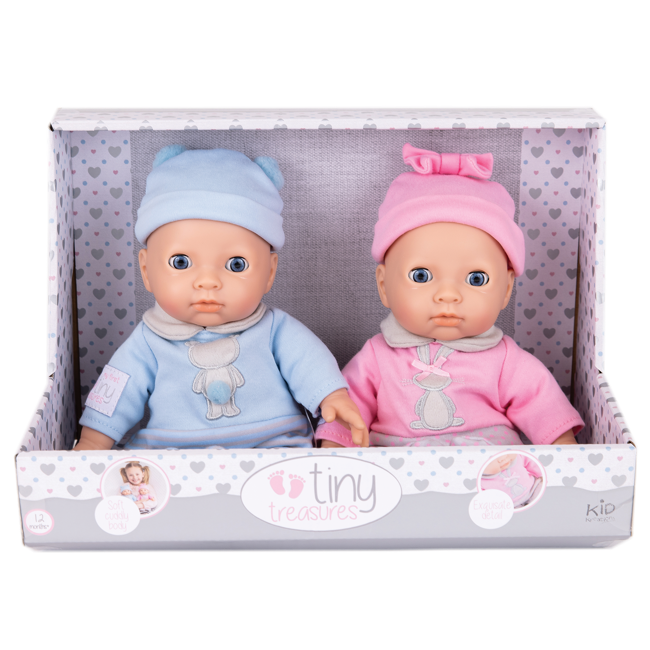 My first Tiny - Treasures Twin doll set - (30276)