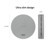 Hombli - Smart Smoke Detector Grey thumbnail-3