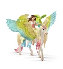 Schleich - Bayala - Fairy Surah with glitter Pegasus (70566)