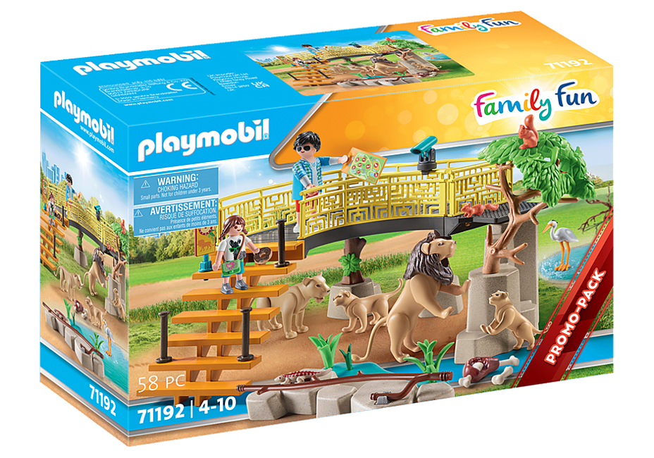 Playmobil - Löwen im Freigehege (71192)