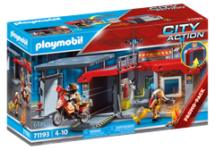 Playmobil - Bärbar brandstation (71193)