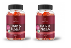 VitaYummy - Hair & Nails Peach 60 Pcs 2-Pack