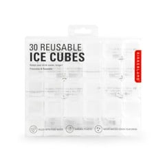 Clear Reusable Ice Cubes S/30