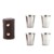 Shot Glasses With Leather Case thumbnail-4