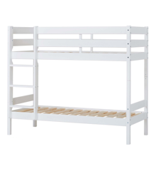 Hoppekids - ECO Comfort bunk bed 70x160 cm, White + ECO Comfort Slats 70 x 160 cm