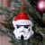 Stormtrooper Santa Hat Hanging Ornament 8.3cm thumbnail-6