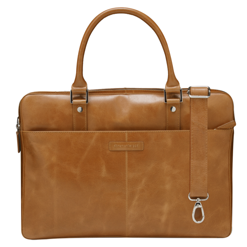 dbramante1928 - Rosenborg - 16" - classic laptop briefcase - Tan N.E.