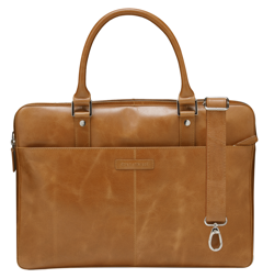 Dbramante1928 - Rosenborg - 16" - classic laptop briefcase - Tan N.E.