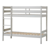 Hoppekids - ECO Comfort bunk bed 70x160 cm, Dove Grey + ECO Comfort Slats 70 x 160 cm thumbnail-1