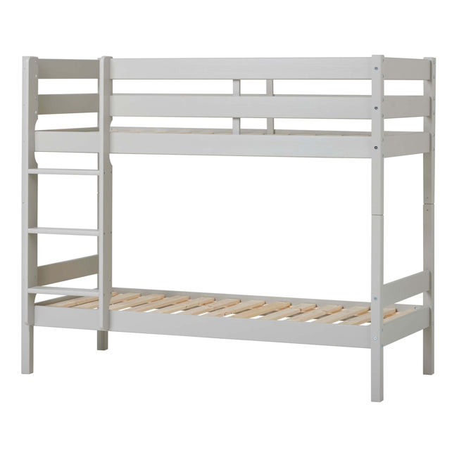 Hoppekids - ECO Comfort bunk bed 70x160 cm, Dove Grey + ECO Comfort Slats 70 x 160 cm