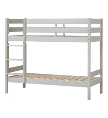 Hoppekids - ECO Comfort bunk bed 90x200 cm, Dove Grey + ECO Comfort Slats 90x200 cm