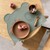 Nuuroo - Akila Silicone Plate 2-pack Giraffe - Caramel Café thumbnail-2