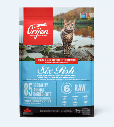 ORIJEN - 6 Fisch Katze - 5,4kg - (ORI075e)